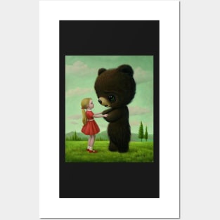 Girl with bear 2007 - Mark Ryden Posters and Art